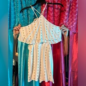 forever 21 off-the-shoulder tulip dress